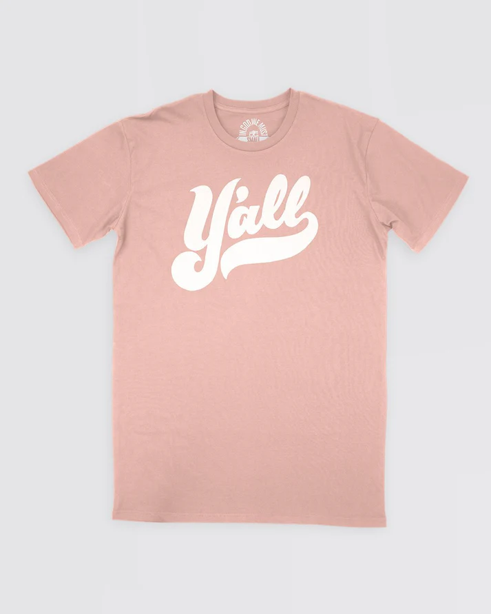 Y'all Tee - Blush - Image 2